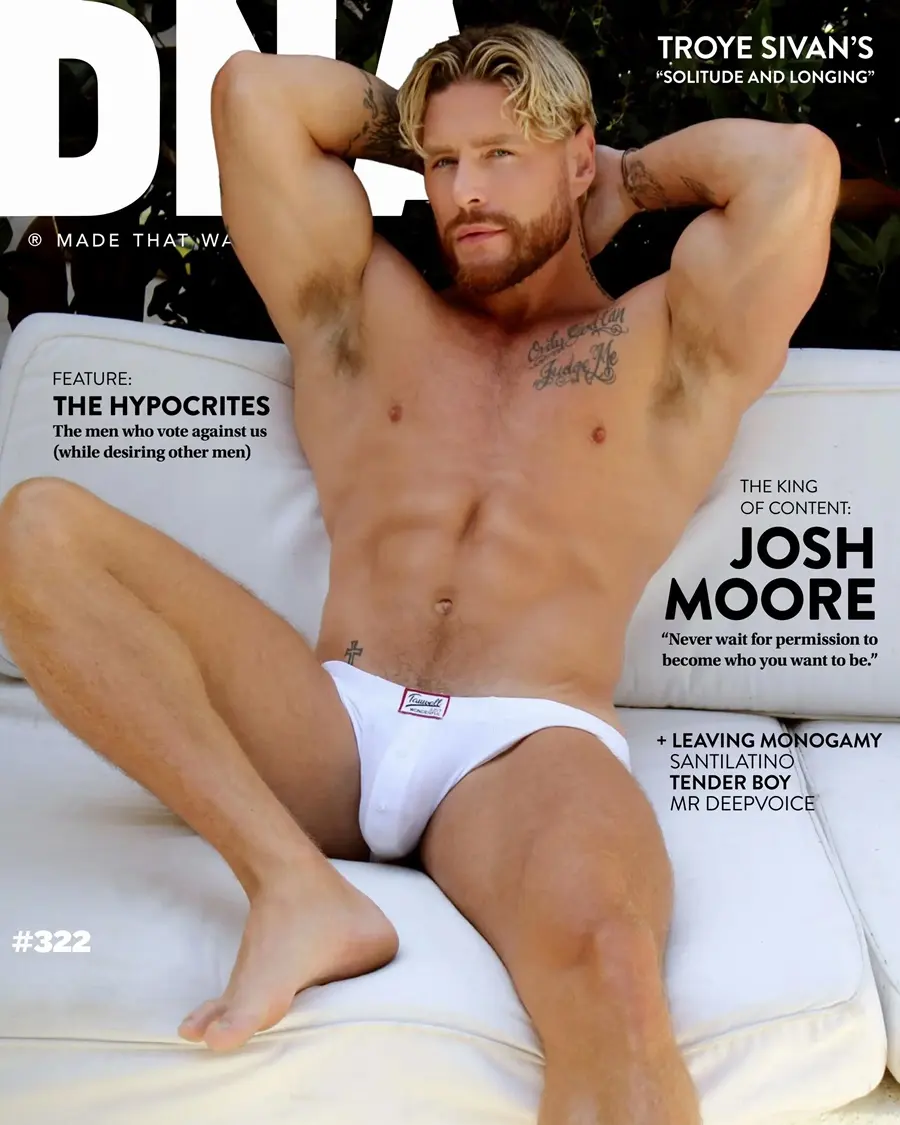 Josh Moore @ DNA Magazine issue 322 November 2026