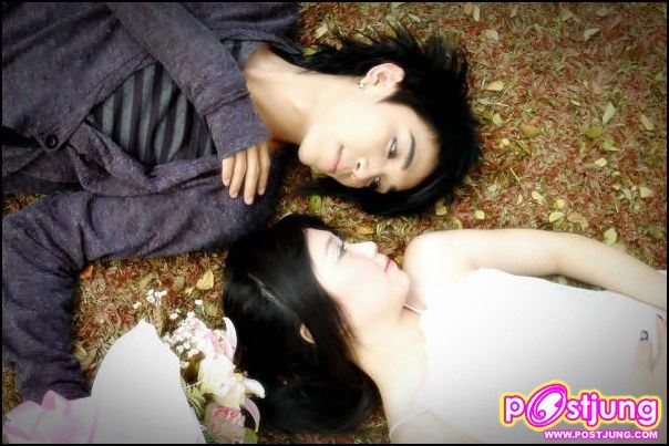 พี่หนึ่งกับพี่กิ๊ฟถ่ายแบบเวดดิ้งคู่กัน