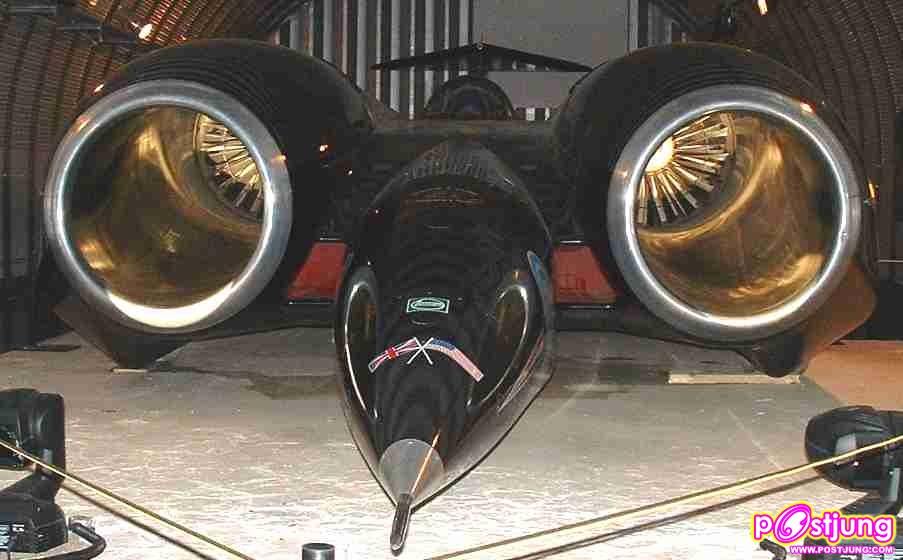 Thrust super sonic car