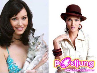 คู่เหมือนลูกครึ่ง นาตาลี เกลโบวา กับ ซิน