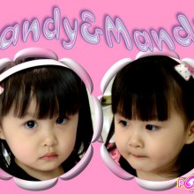 sandy&mandy โตเป็นสาวแล้วว