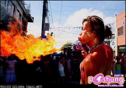 โอ้ พระเจ้าจอร์ช กะเทยพ่นไฟ!