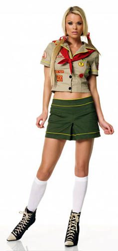 SEXY GIRL SCOUT