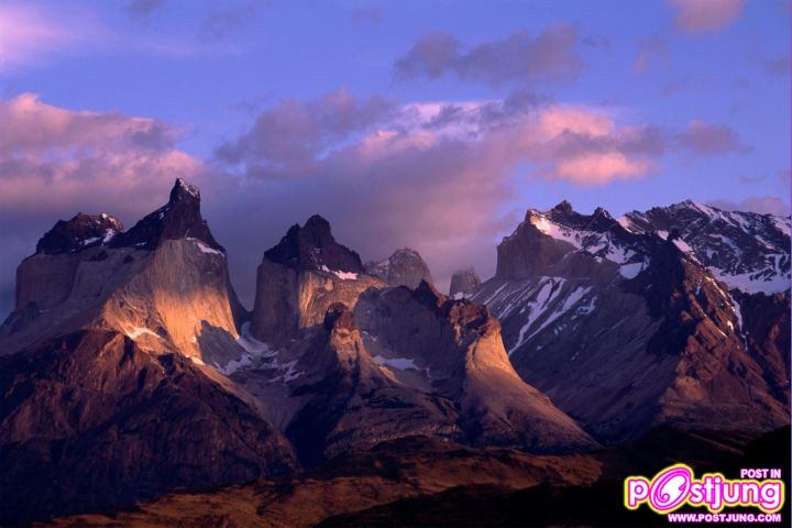 Cuernos Del Paine, Andes Mountains, Chil