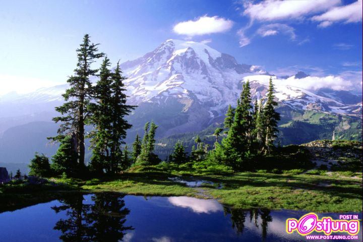 Hidden Lake in Mount Rainier National Pa