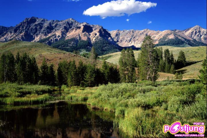 Reflections in Beaver Pond, Boulder Moun