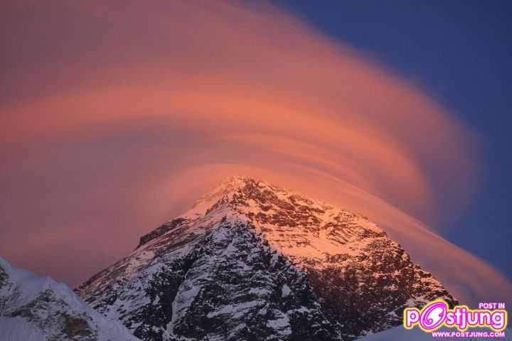 Wind Cloud Over Mount Everest, From Saga