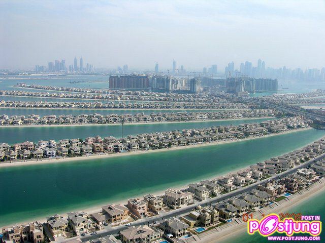 รูปถ่ายเกาะ Palm Jumeirah  1 พฤศจิกายน 2008