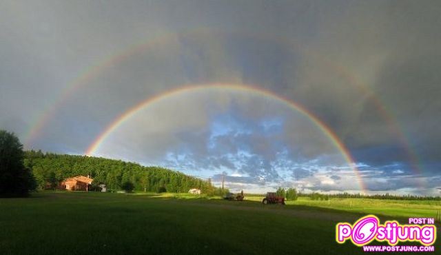 ถ่ายที่ทุ่งใน Whitestone , Alaska