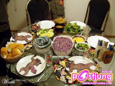 เมนูลิงเป็นๆ น่าสงสารจัง