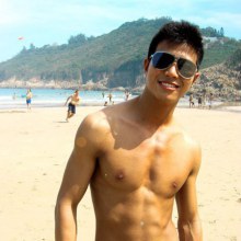 ตี๋น้อยเล่นน้ำ1