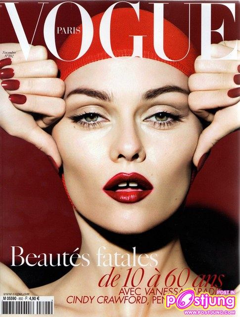 หน้าปก Vogue ปารีส พฤศจิกายน 2008