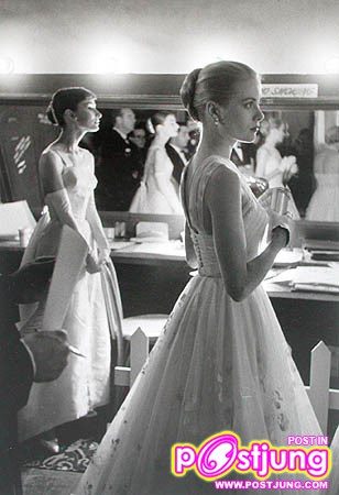 Audrey-Hepburn&grace kelly