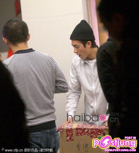 Involved in decoration,he was serious