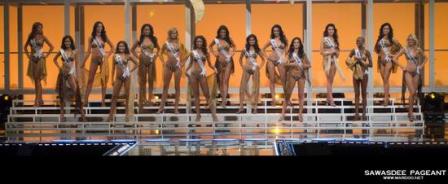 วันประกวดจริงรอบชุดว่ายน้ำ 15 คน