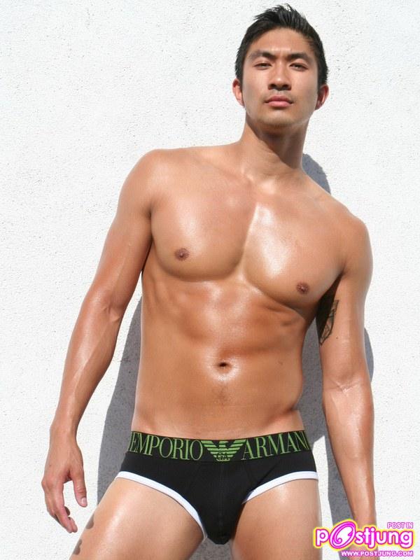 Ronnie Woo Chinese-American model.