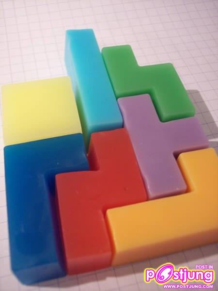 สบู่ tetris