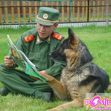 Chinese soldiers of military life