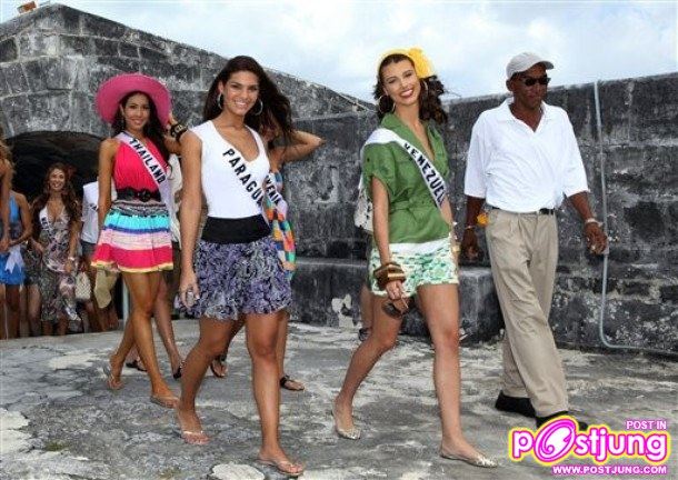 แล้วก็มาประกวด มิสยูนิเวอร์ส