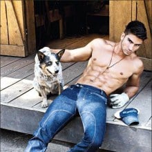 นายแบบกับหมาของเขา