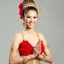 วิว Miss thailand world กับชุดประจำชาติ