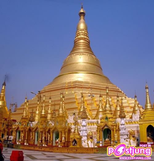 4. พระมหาธาตุเจดีย์ชเวดากอง, Myanmarพม่า