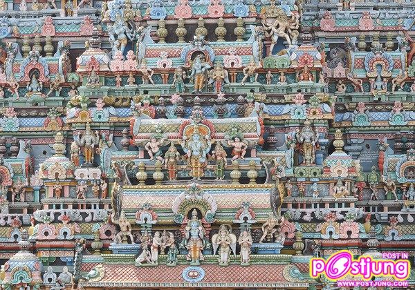 9. The Temple of Srirangam, India