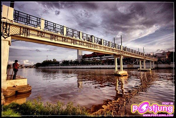 สะพานข้าวไปกาดหลวง จากย่านวัดเกตุ