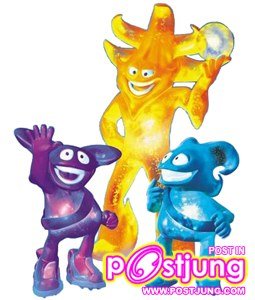 Ato, Kaz and Nik (The Spheriks) - Korea/