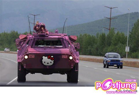  รถถัง Hello Kitty