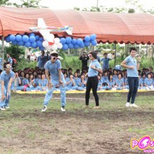 งานกีฬา Freshy Sport Day 2010 ส่งเสริมเชียร์ชุดกิจกรรมชุด นศ. ชุด 3