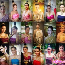 ดาราสาวสวยในชุดไทยๆ