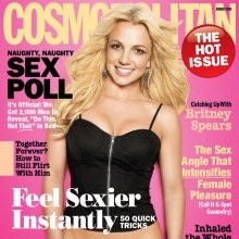 Britney Spears-บนปก Cosmo August 2010