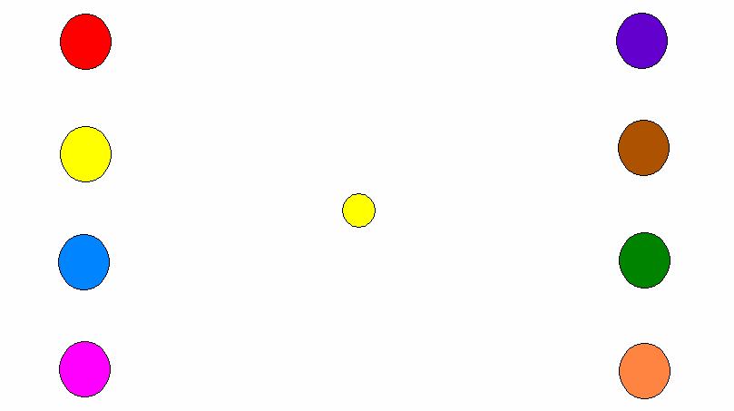 จ้องที่จุดตรงกลางดีๆสังเกตุสีว่าครบมั้ย