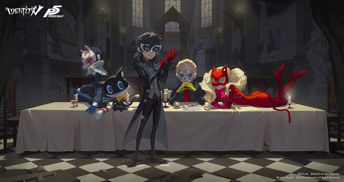 กิจกรรม Persona 5 x Identity V มีตัวละครใดบ้าง