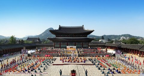 พระราชวังเคียงบกกุง Gyeongbokgung Palace