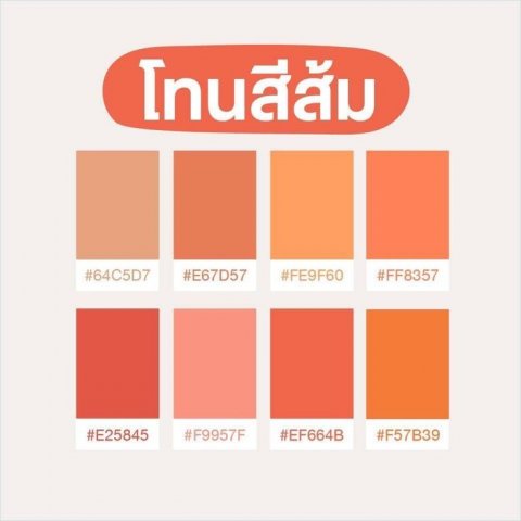 สีส้ม