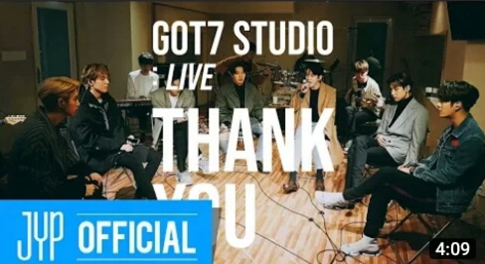 เพลงThank You(고마워) ประโยคสุดท้ายของเพลงที่พูดว่า"Thank you"เมมเบอร์คนใดเป็นคนพูดประโยคนี้