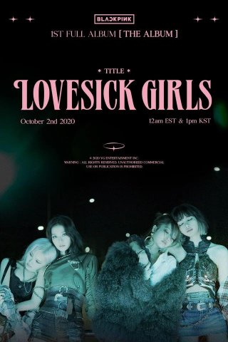 Lovesick girl - Black pink