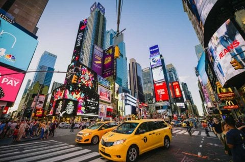 ไทม์สแควร์ นิวยอร์ก Times Square, New York