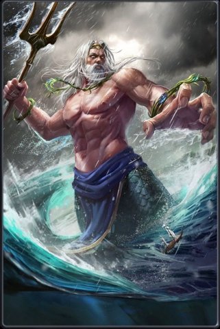 Poseidon โฟไซดอน เทพแห่งมหาสมุทร