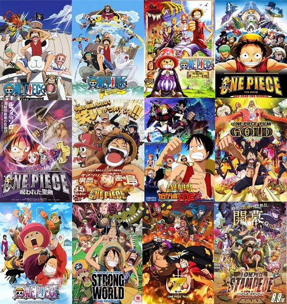 One Pieceมีเดอะมูฟวี่กี่ตอน