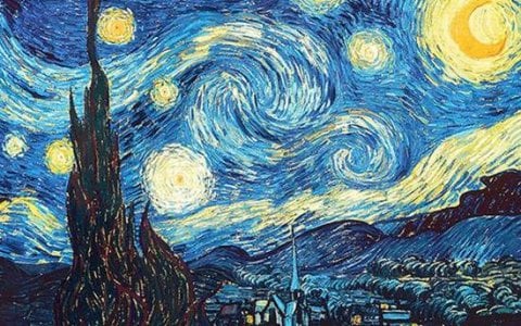 Starry Night – Vincent van Gogh (1889)