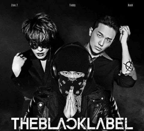 The black label