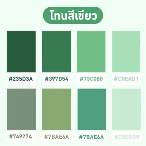 สีเขียว