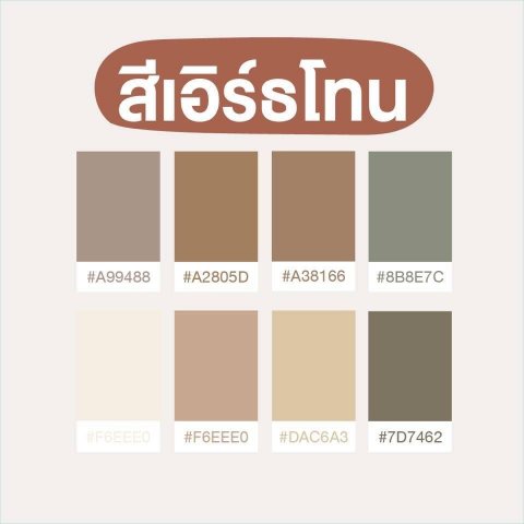 สีเอิร์ธโทน