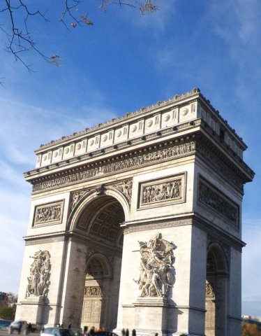 ประตูชัยฝรั่งเศส (Arc de Triomphe)