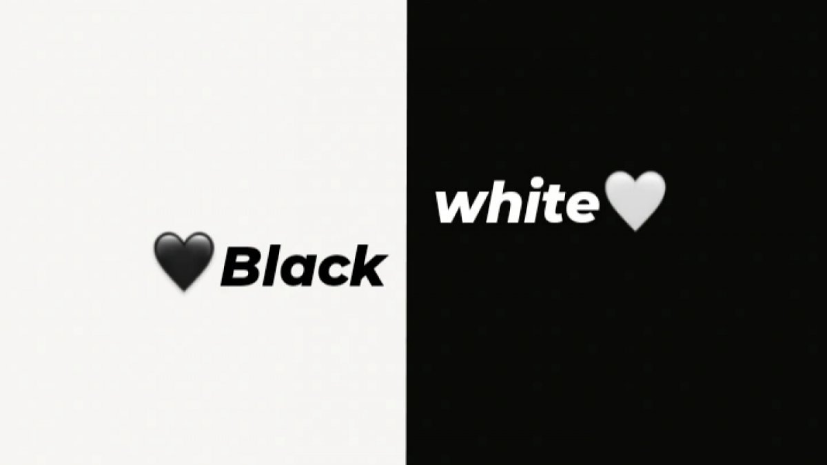 🖤 Black or white 🤍