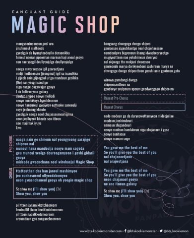 Song-Magic Shop