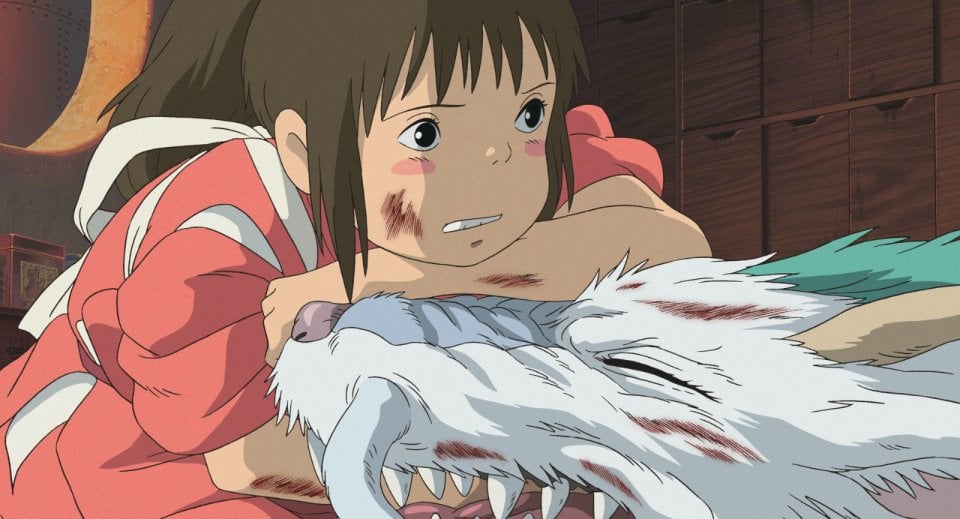 จากเรื่อง spirited away พ่อเม่ของจิฮิโระโดนสาปเป็นอะไร